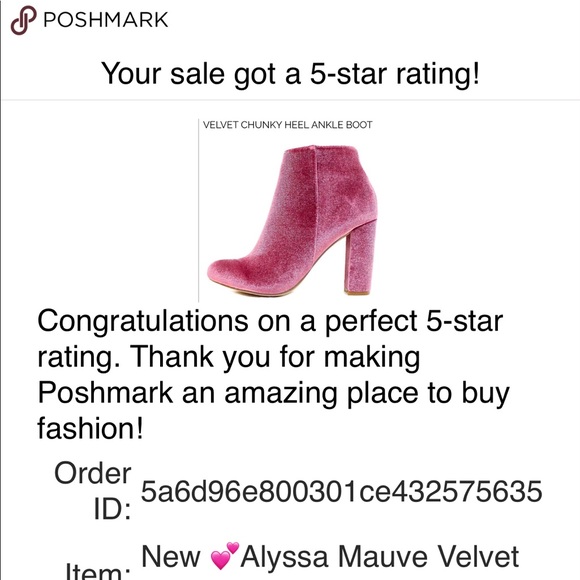 Romantic Mauve Velvet Bootie🍂 - Picture 7 of 8